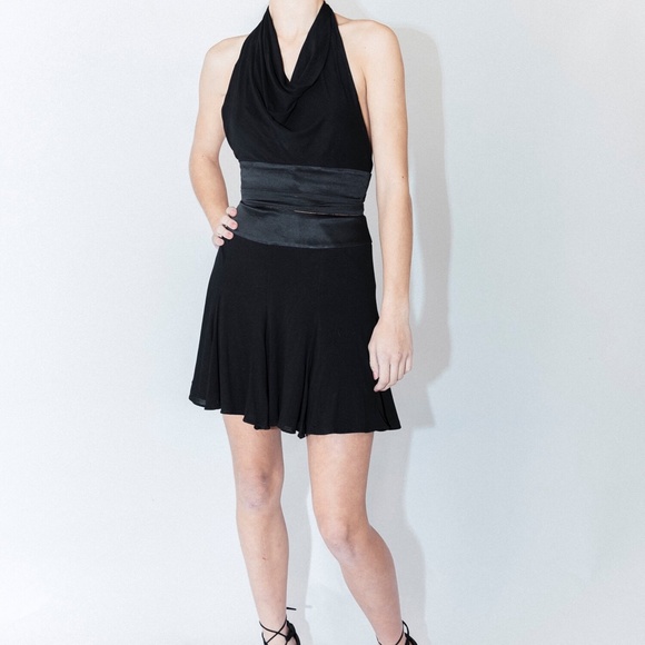 Roberto Cavalli Reversible Halter Silk Dress Size 38 - Picture 1 of 16